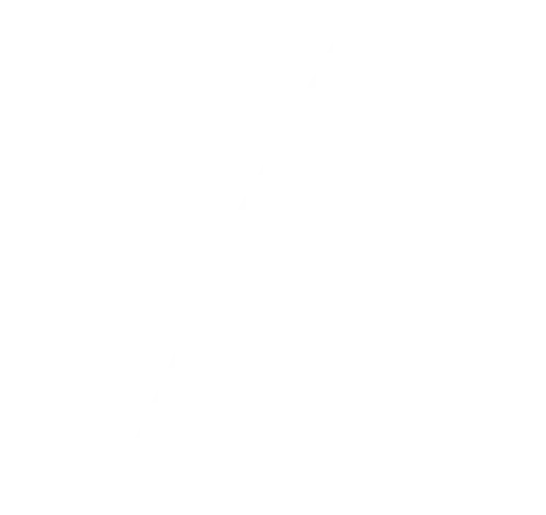 Biały pikselowy kształt gwiazdy z czterema wydłużonymi ramionami na czarnym tle